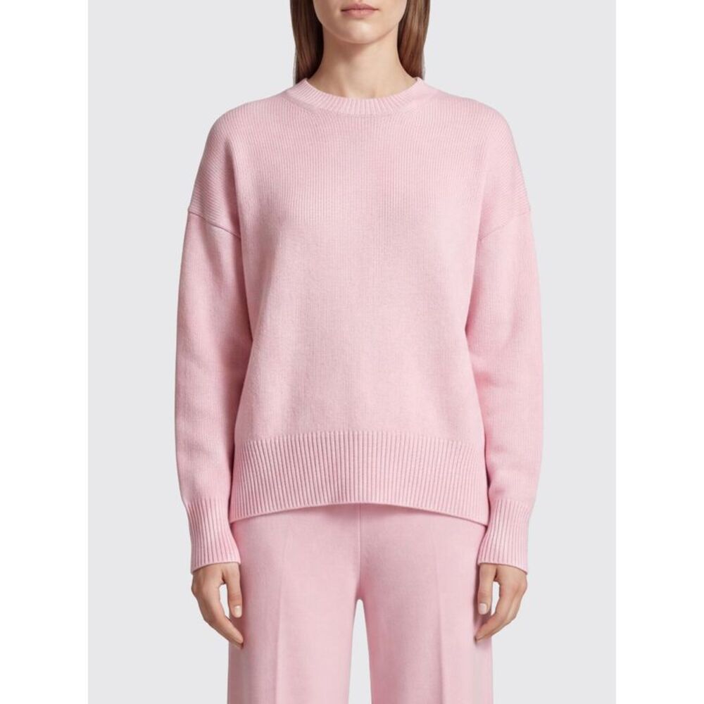 Jil Sander Women Jil Sander Cashmere Crewneck Jumper With Dropped Shoulders